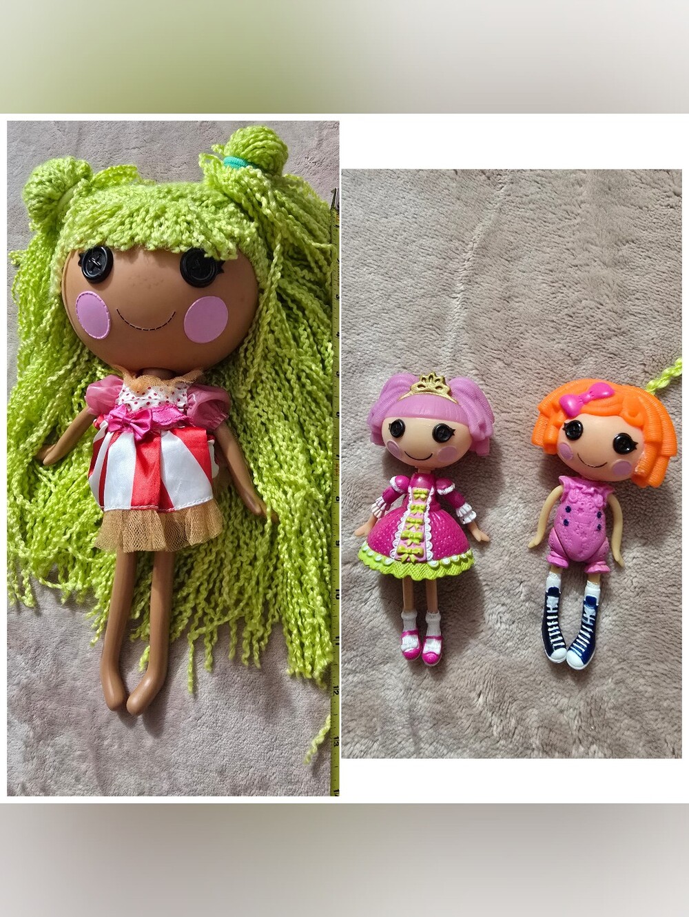 Lalaloopsy Dolls, 12 In & 3in, Jewel's Sparkle, Hair Pix E. Flutters, Sunny Side